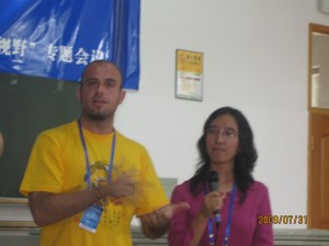 Me and Zhao Qinglian in Kunming, summer 2009