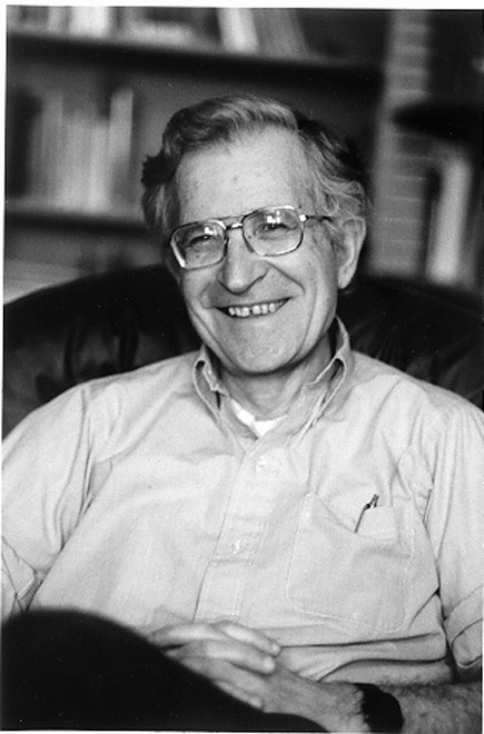 Noam Chomsky - retrived from http://aviewfrommybalcony.files.wordpress.com/2008/03/noam-chomsky.gif
